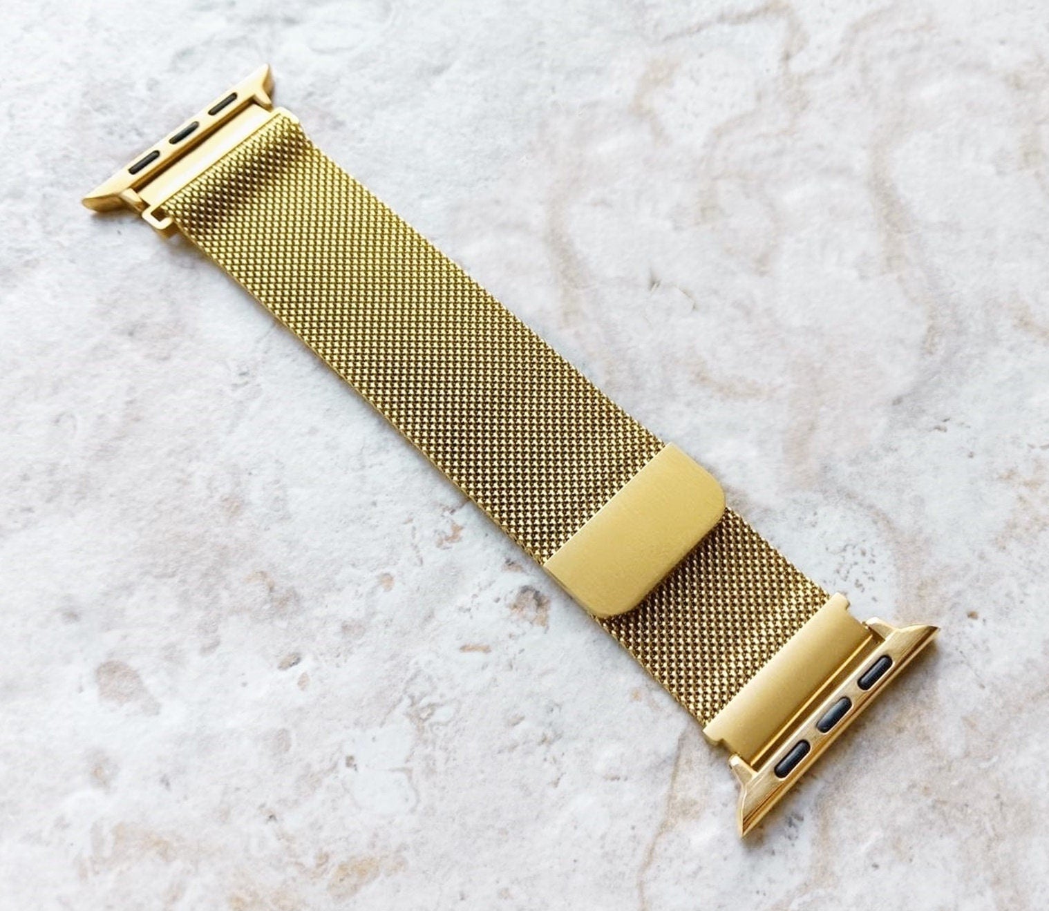 Apple Watch Gold Color Band Set Crystal Bezel Case Cover for Ultra 2 9 8 7 SE 6 5 4 3 2 1 49mm 45mm 44mm 42mm 41mm 40mm 38mm Strap Milanese